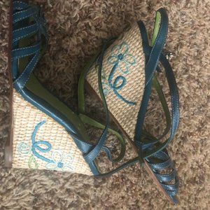 Fun Decorated Heel Sandals